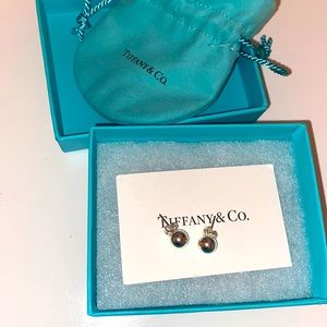 Silver Tiffany Ball Earrings